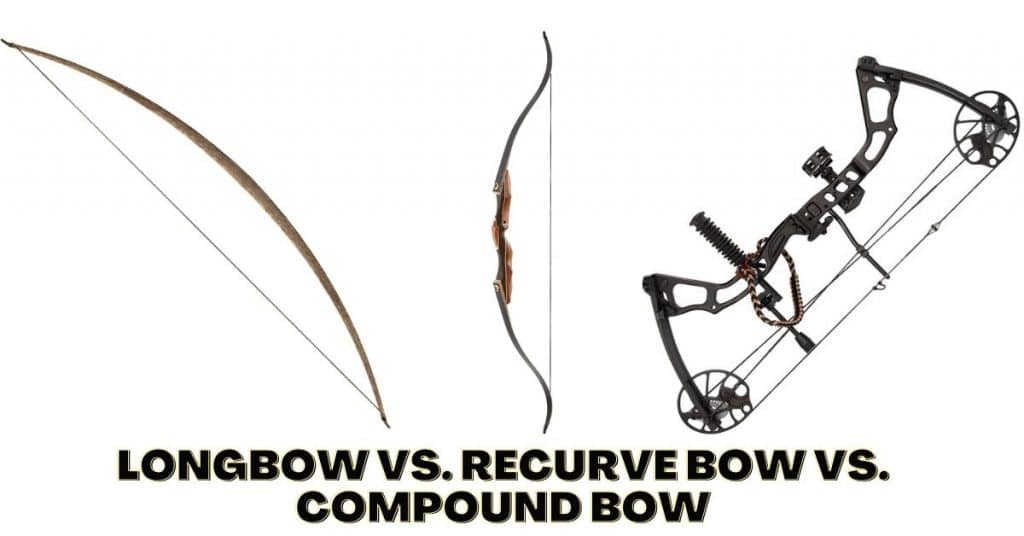 Longbow vs. Recurve Bow vs. Compound Bow